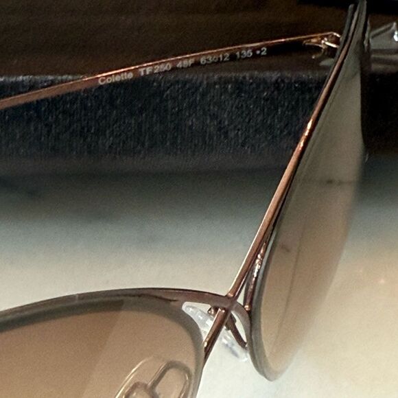 NWT Tom Ford Colette 63mm Oversized Sunglasses - Picture 4 of 9